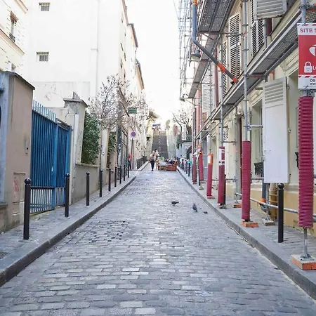 Lovely In The Very Heart Of Montmartre דירה פריז